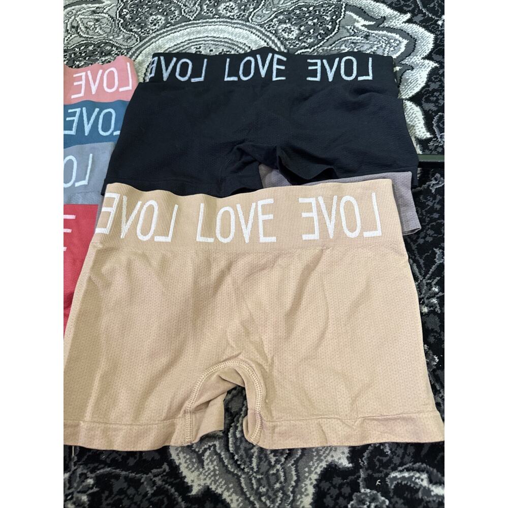 4 for $12 Women's Lot Of 7 Pairs Of Boyshorts, Large, Multicolor - Picture 3 of 4